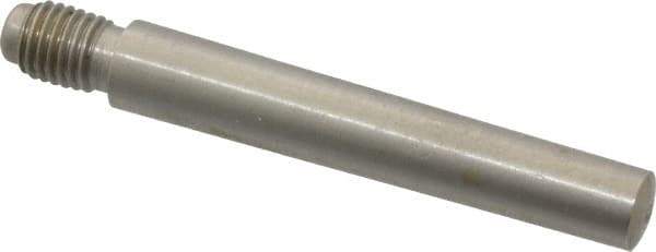 Value Collection - Size 6, 0.339" Large End Diam, Passivated Stainless Steel 5/16-24 Threaded Taper Pin - Grade 303, 18-8, 2 Pin Length - All Tool & Supply