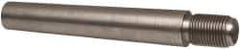 Value Collection - Size 10, 0.704" Large End Diam, Passivated Stainless Steel 5/8-18 Threaded Taper Pin - Grade 303, 18-8, 4 Pin Length - All Tool & Supply