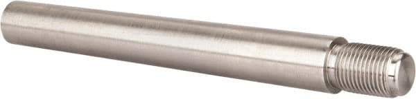 Value Collection - Size 10, 0.704" Large End Diam, Passivated Stainless Steel 5/8-18 Threaded Taper Pin - Grade 303, 18-8, 5 Pin Length - All Tool & Supply