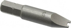 Value Collection - #6 Spanner Screwdriver Bit - 1-1/2" OAL - All Tool & Supply