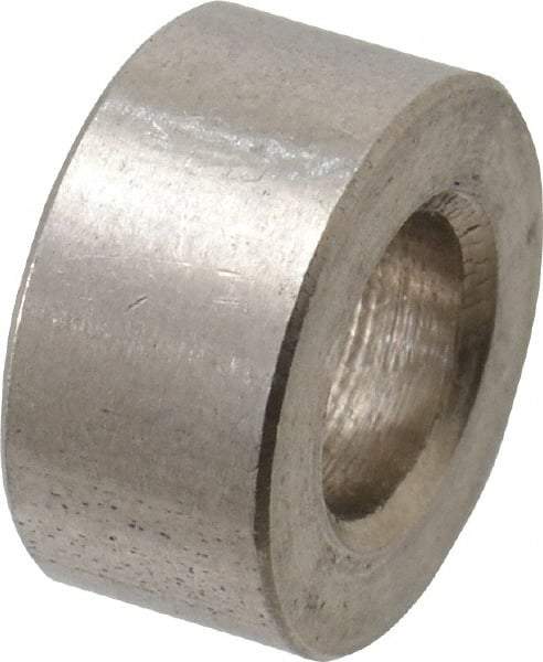 Electro Hardware - 0.257" ID x 1/2" OD, 1/4 Screw, Grade 18-8 & 303 Stainless Steel Female Unthreaded Circuit Board Spacer - Round Body, Uncoated, 1/4" OAL - All Tool & Supply