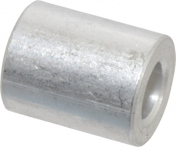 Electro Hardware - #10 Screw 1-7/16" OAL 0.192" ID x 3/8" OD Round Aluminum Circuit Board Spacers - All Tool & Supply