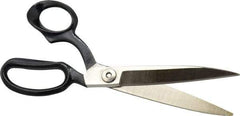 Wiss - 5" LOC, 10-3/8" OAL Inlaid Heavy Duty Shears - Offset Handle, For Composite Materials, Fabrics, Upholstery - All Tool & Supply