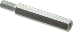 Electro Hardware - #4-40, 2.4369" OAL, 1/4" Across Flats, Steel Male/Female Hex Circuit Board Standoff - All Tool & Supply