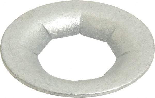 Au-Ve-Co Products - 1" OD, Spring Steel Push Nut - Zinc-Plated, 1/2" Shaft Diam - All Tool & Supply