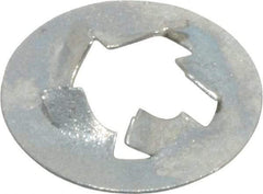 Value Collection - 1/4" Screw, 1/2" OD, Spring Steel Push Nut - Zinc-Plated - All Tool & Supply