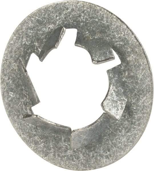 Value Collection - 7/16" Screw, 27/32" OD, Spring Steel Push Nut - Zinc-Plated - All Tool & Supply