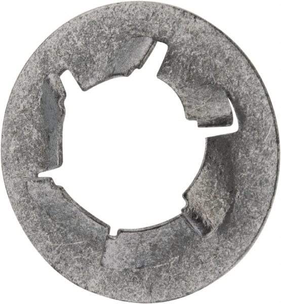 Value Collection - M12x1.75 Screw, 21mm OD, Spring Steel Push Nut - Zinc-Plated - All Tool & Supply