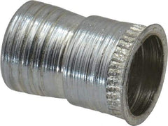 Marson - #8-32, 3/8" OAL, Thread-Sert Threaded Insert - 1/4" Hole Diam, 0.282" Head Diam, Steel - All Tool & Supply