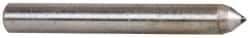 Norton - 1" Long x 1/8" Shank Diam Single Point Diamond Dresser - 75° Included Angle - All Tool & Supply