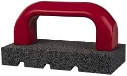 Norton - 20 Grit Silicon Carbide Rectangular Roughing Stone - Very Coarse Grade, 3" Wide x 6" Long x 1" Thick - All Tool & Supply