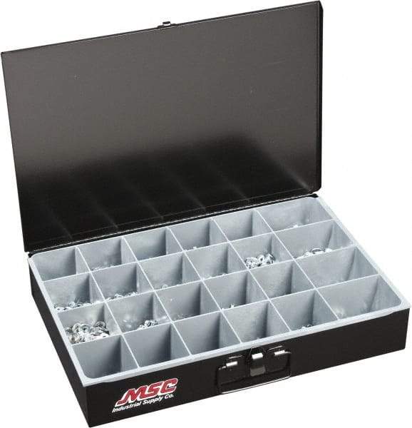 Value Collection - #8-32 to 1/4-20 Thread, 3,312 Piece Steel Nut & Washer Assortment - Grade 2, #6-32 to 1/4-20" Screw - All Tool & Supply