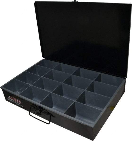 Durham - 1 Drawer, 16 Compartment, Small Parts Assortment Storage Drawer - 12" Deep x 18-1/2" Wide - All Tool & Supply