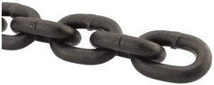 Peerless Chain - 1/2" Welded Alloy Chain - 12,000 Lb Capacity, Grade 80, Alloy Steel, Black Finish - All Tool & Supply