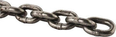 Peerless Chain - 5/16" Welded Proof Coil Chain - 1,900 Lb Capacity, Grade 30, Carbon Steel, Self-Colored Finish - All Tool & Supply