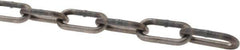 Peerless Chain - #2/0 Welded Straight Link Coil Chain - 520 Lb Capacity, Steel, Bright Finish - All Tool & Supply