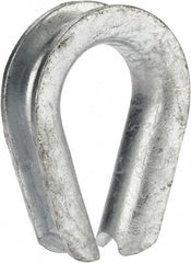 Campbell - 3/4" Wire Rope Thimble Clip - Steel, Heavy-Galvanized - All Tool & Supply