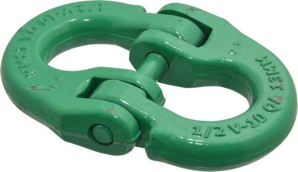 Campbell - Carbon Steel Removable Coupling Link - 1/2" Diameter, 15,000 Lb Load Limit - All Tool & Supply