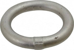 Campbell - 1/2 Inch Wire Size Welding Ring - 2-1/2 Inch Inside Diameter, 1,400 Lbs. Load Limit, Bright Finish - All Tool & Supply