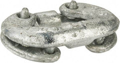 Campbell - Galvanized Carbon Steel Connecting Link - 3/8" Diameter, 2,800 Lb Load Limit - All Tool & Supply