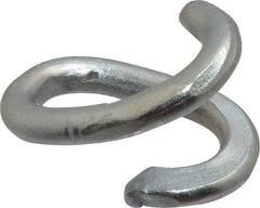 Peerless Chain - Zinc Plated Carbon Steel Open End Link - 3/16" Diameter, 240 Lb Load Limit - All Tool & Supply