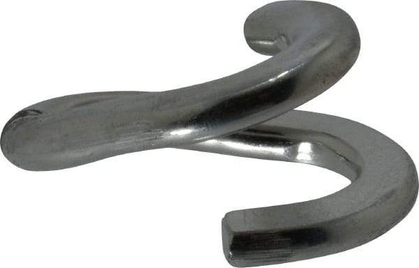 Peerless Chain - Zinc Plated Carbon Steel Open End Link - 5/16" Diameter, 675 Lb Load Limit - All Tool & Supply