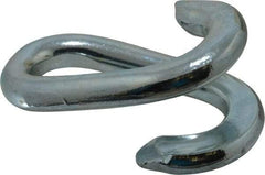 Campbell - Zinc Plated Carbon Steel Open End Link - 3/8" Diameter, 1,250 Lb Load Limit - All Tool & Supply