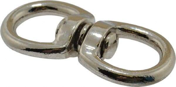 Value Collection - 3-1/4" Long Oval Deluxe Swivel Eye Bolt Snap - Zinc Alloy with 5/16" Snap Opening - All Tool & Supply