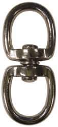 Value Collection - 3-3/8" Long Oval Deluxe Swivel Eye Bolt Snap - Zinc Alloy with 5/16" Snap Opening - All Tool & Supply