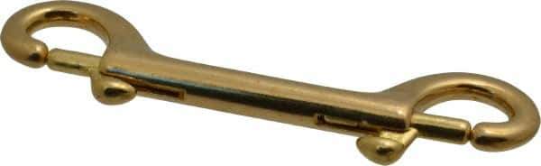 Value Collection - 4-3/4" Long Double End Bolt Snap - Solid Brass with 5/16" Snap Opening - All Tool & Supply