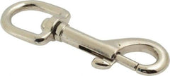 Value Collection - 3-1/8" Long Oval Swivel Eye Bolt Snap - Zinc Alloy with 5/16" Snap Opening - All Tool & Supply