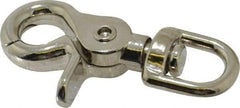 Value Collection - 2-1/4" Long Swivel Eye Trigger Snap - Zinc Alloy with 3/8" Snap Opening - All Tool & Supply