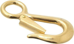 Value Collection - 4-1/8" Long Snap Hook - Solid Brass with 5/8" Snap Opening - All Tool & Supply