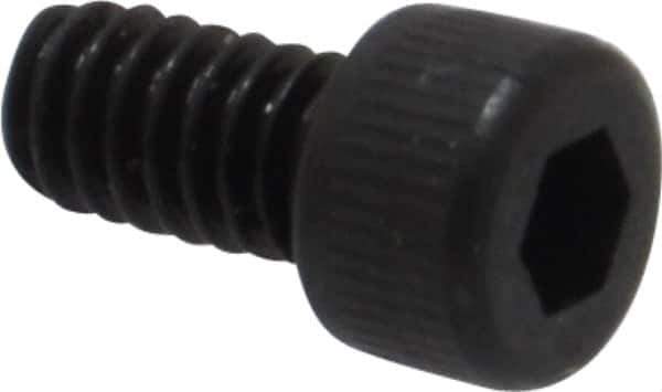 Unbrako - #5-40 UNC Hex Socket Drive, Socket Cap Screw - Alloy Steel, Black Oxide Finish, 1/4" Length Under Head - All Tool & Supply