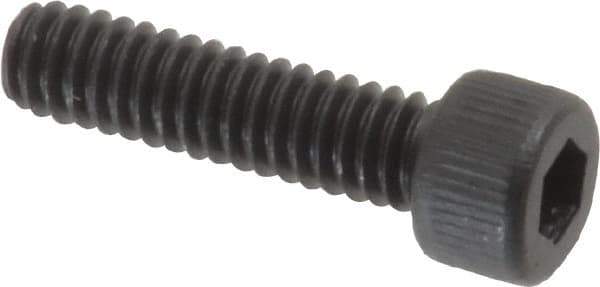 Unbrako - #5-40 UNC Hex Socket Drive, Socket Cap Screw - Alloy Steel, Black Oxide Finish, 1/2" Length Under Head - All Tool & Supply