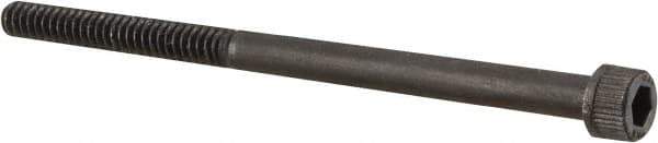 Unbrako - #10-24 UNC Hex Socket Drive, Socket Cap Screw - Alloy Steel, Black Oxide Finish, 3" Length Under Head - All Tool & Supply