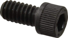 Unbrako - 1/4-20 UNC Hex Socket Drive, Socket Cap Screw - Alloy Steel, Black Oxide Finish, 1/2" Length Under Head - All Tool & Supply