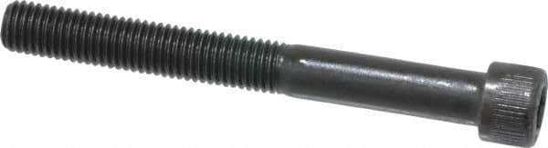 Unbrako - 1/4-28 UNF Hex Socket Drive, Socket Cap Screw - Alloy Steel, Black Oxide Finish, 2-1/4" Length Under Head - All Tool & Supply