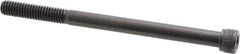 Unbrako - 5/16-18 UNC Hex Socket Drive, Socket Cap Screw - Alloy Steel, Black Oxide Finish, 4-1/2" Length Under Head - All Tool & Supply