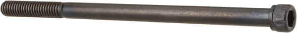 Unbrako - 5/16-18 UNC Hex Socket Drive, Socket Cap Screw - Alloy Steel, Black Oxide Finish, 5-1/2" Length Under Head - All Tool & Supply