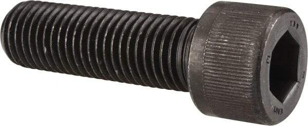 Unbrako - 7/8-9 UNC Hex Socket Drive, Socket Cap Screw - Alloy Steel, Black Oxide Finish, 3" Length Under Head - All Tool & Supply