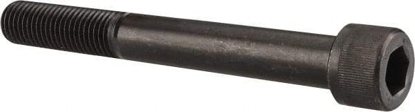 Unbrako - 1-8 UNC Hex Socket Drive, Socket Cap Screw - Alloy Steel, Black Oxide Finish, 8" Length Under Head - All Tool & Supply