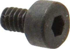 Unbrako - M2x0.40 Metric Coarse Hex Socket Drive, Socket Cap Screw - Grade 12.9 Alloy Steel, Black Oxide Finish, 3mm Length Under Head - All Tool & Supply