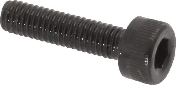 Unbrako - M3x0.50 Metric Coarse Hex Socket Drive, Socket Cap Screw - Grade 12.9 Alloy Steel, Black Oxide Finish, 12mm Length Under Head - All Tool & Supply