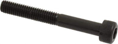 Unbrako - M5x0.80 Metric Coarse Hex Socket Drive, Socket Cap Screw - Grade 12.9 Alloy Steel, Black Oxide Finish, 40mm Length Under Head - All Tool & Supply