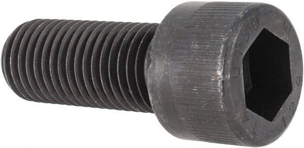 Unbrako - M20x2.50 Metric Coarse Hex Socket Drive, Socket Cap Screw - Grade 12.9 Alloy Steel, Black Oxide Finish, 50mm Length Under Head - All Tool & Supply