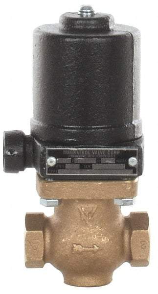 Magnatrol Valve - 1/2" Port, 2 Way, Solenoid Valve - Normally Closed - All Tool & Supply