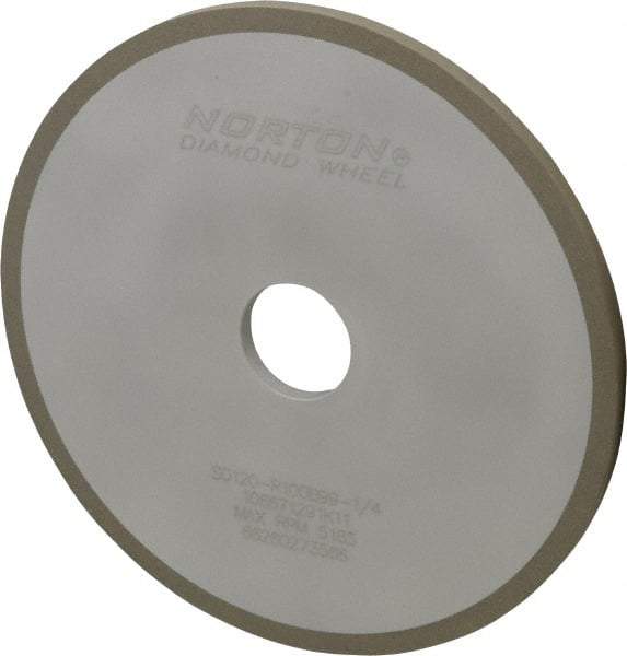 Norton - 7" Diam x 1-1/4" Hole x 1/4" Thick, 120 Grit Surface Grinding Wheel - Diamond, Type 1A1, Fine Grade, Resinoid Bond - All Tool & Supply