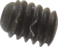 Unbrako - #1-72 UNF, 3/32" OAL, Cup Point Set Screw - Grade 8 Alloy Steel, 0.035" Key - All Tool & Supply