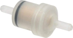 Norgren - 0.15" Outlet, Inline Filters, Regulators & Lubricators - Miniature Inline Filter, 1.58" Long - All Tool & Supply